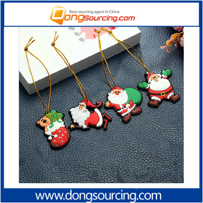 Cartoon Christmas Ornaments Santa Claus Ornament